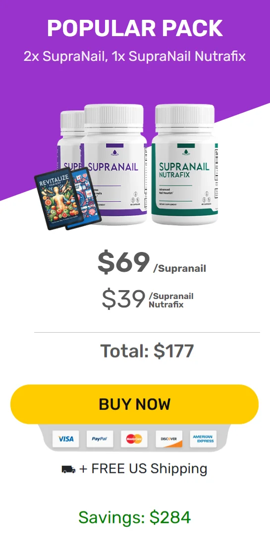 SupraNail - 3 Bottles Price